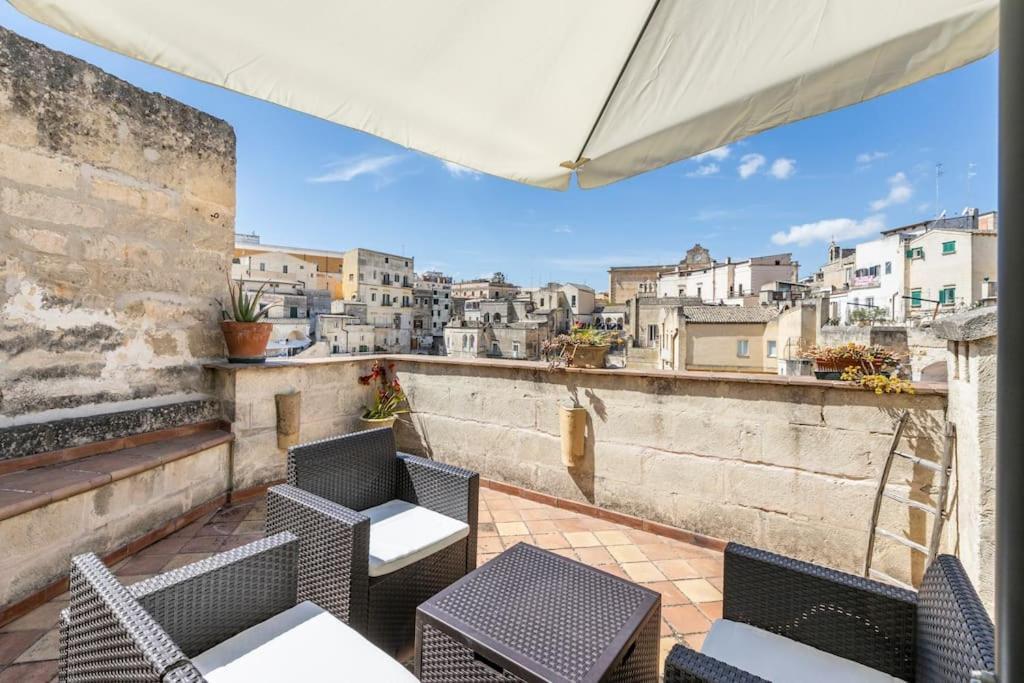 L' Abbraccio Dei Sassi Hotel มาเตรา ภายนอก รูปภาพ